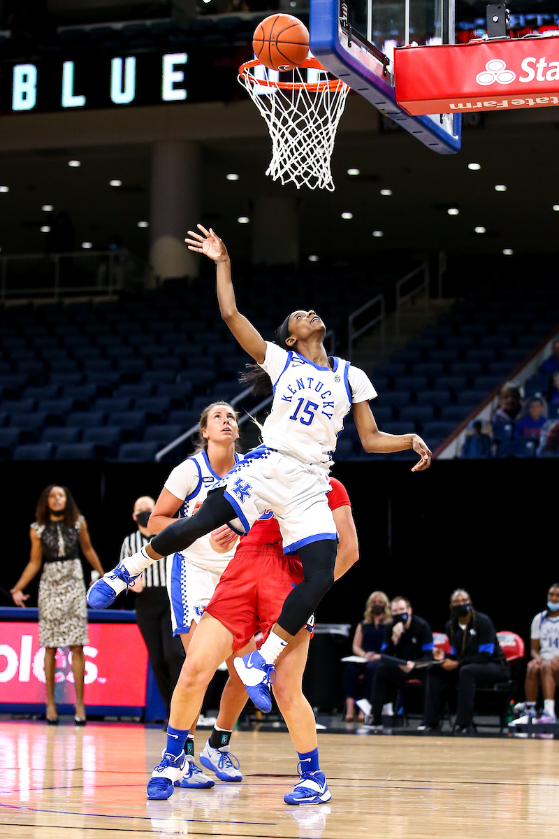 Chasity Patterson.  

Kentucky loses to DePaul 86-82.

Photo by Eddie Justice | UK Athletics