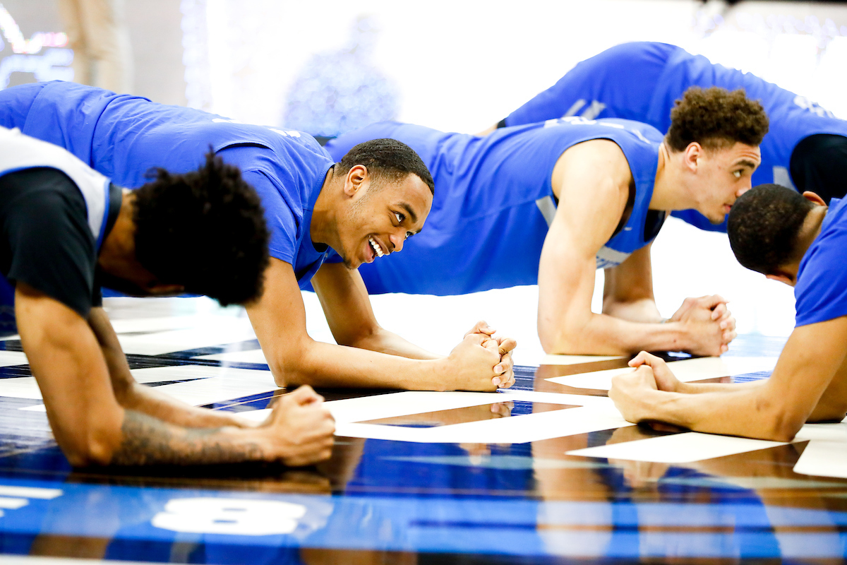 PJ Washington. Keldon Johnson. Reid Travis.


Practice and Pressers.

 
Photo by Chet White | UK Athletics