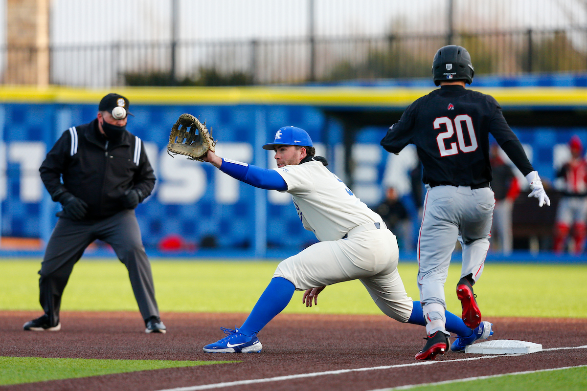 T.J. Collett. 

Kentucky falls to Ball State, 3-2. 

Photo By Barry Westerman | UK Athletics