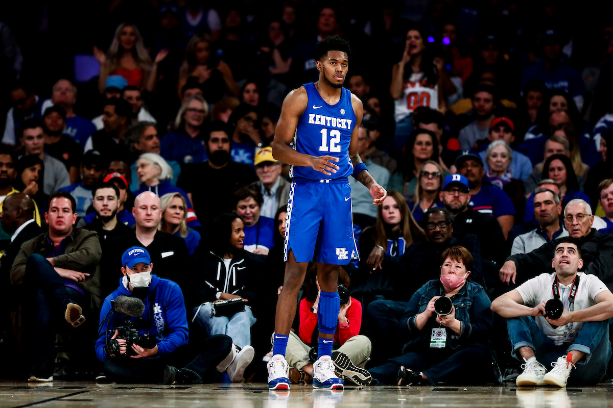 Keion Brooks Jr.

Kentucky loses to Duke 79-71 in the Champions Classic at Madison Square Garden in New York on Nov. 9, 2021.

Photos by Chet White | UK Athletics