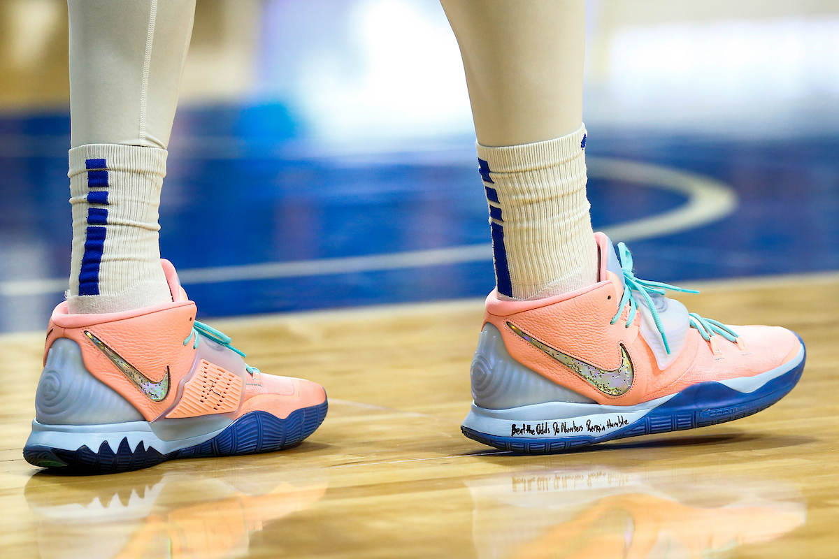 Game Shoes. 

UK beat Ole Miss 67-62

Photo By Barry Westerman | UK Athletics