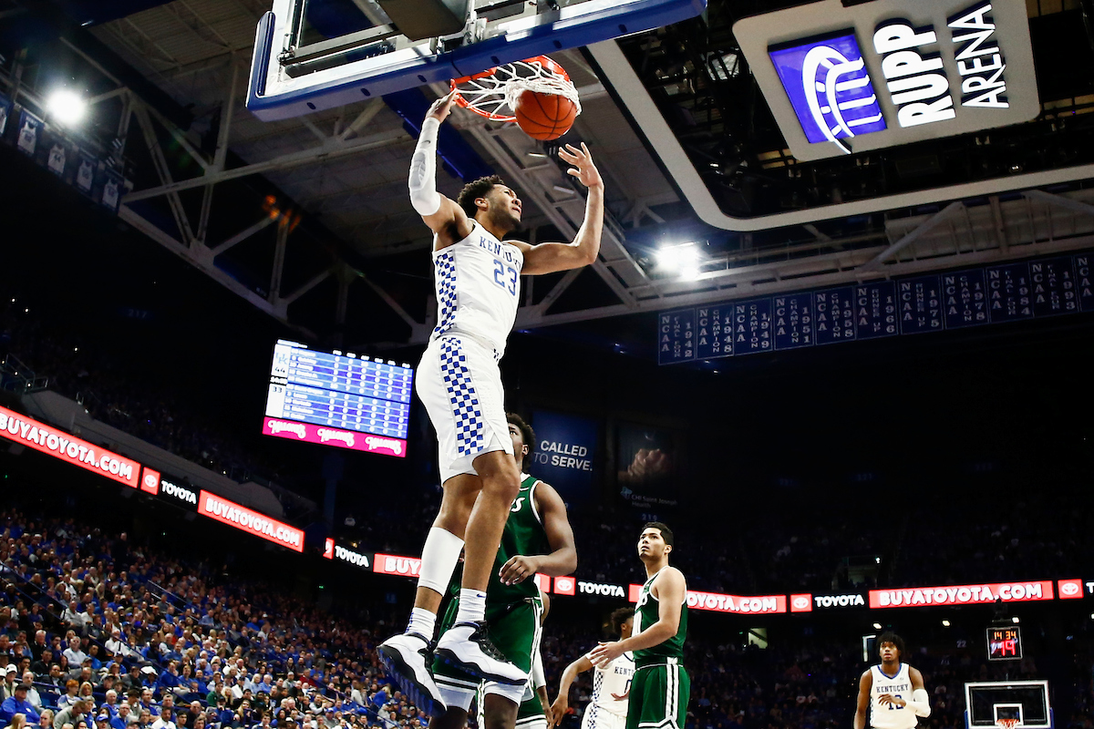 EJ Montgomery.

Kentucky beat UAB 69-58.

Photo by Chet White | UK Athletics