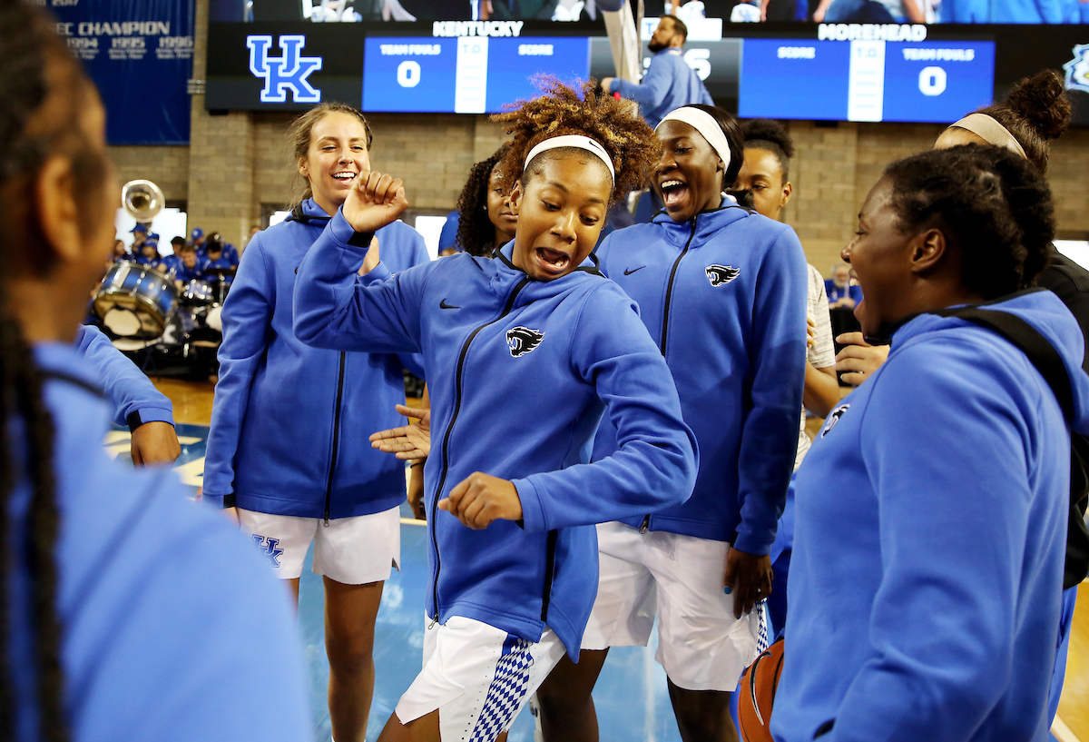 Jaida Roper

UK women's basketball beats Morehead State. 

Photo by Britney Howard  | UK Athletics