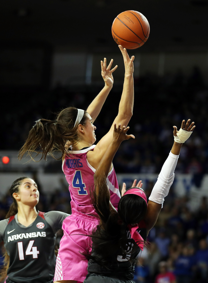 Maci Morris

The UK Women's Basketball team beat Arkansas.
Photo by Britney Howard | UK Athletics