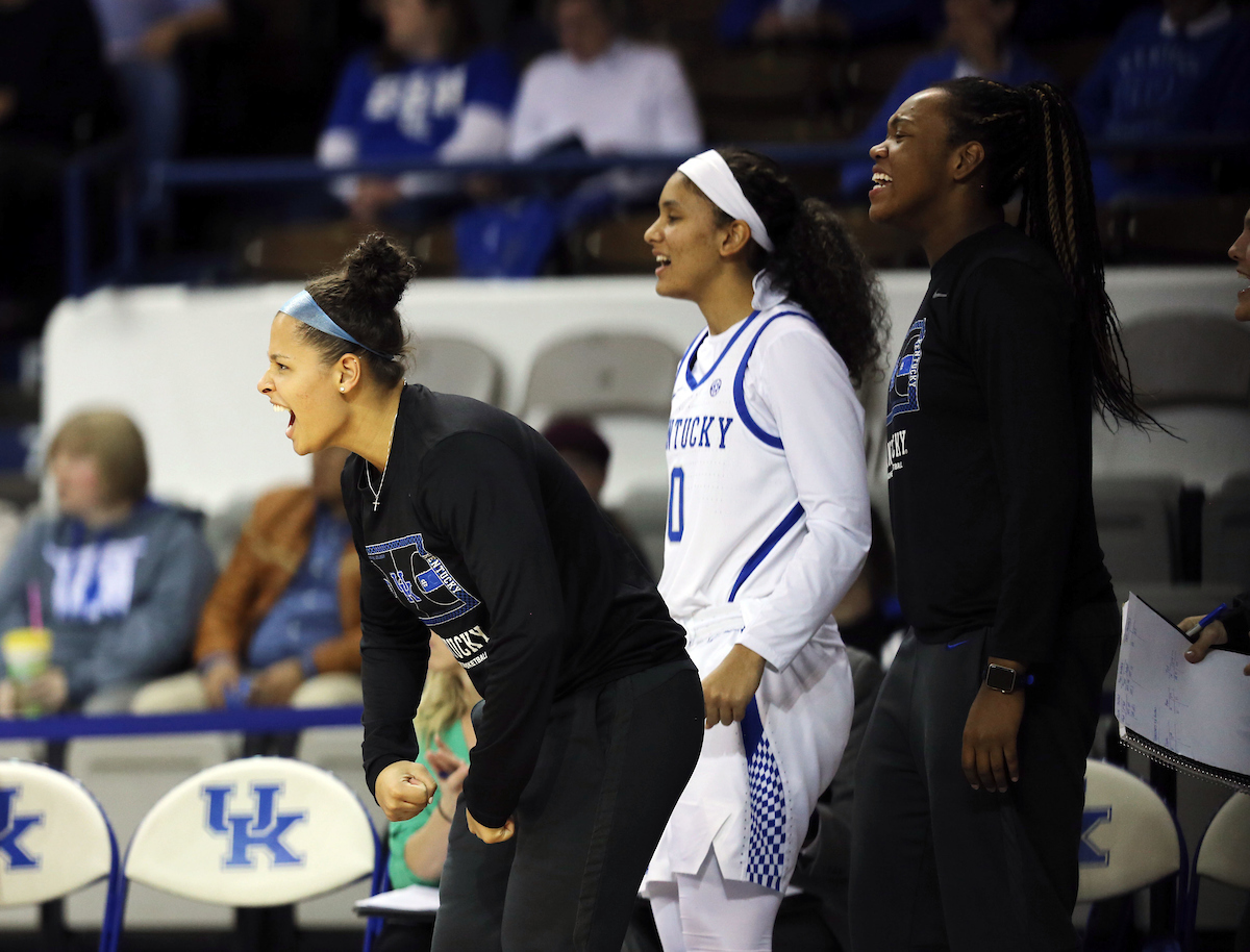 Sabrina Haines

UK Women's Basketball beats Alabama State on Wednesday, November 7, 2018 .

Photo by Britney Howard | UK Athletics