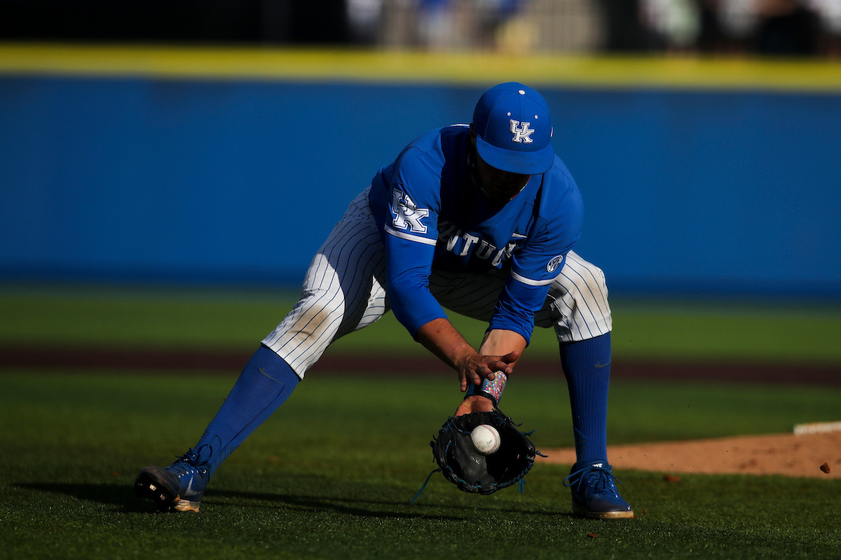 Kentucky loses to UofL 12-5.

Photo by Chet White | UK Athletics