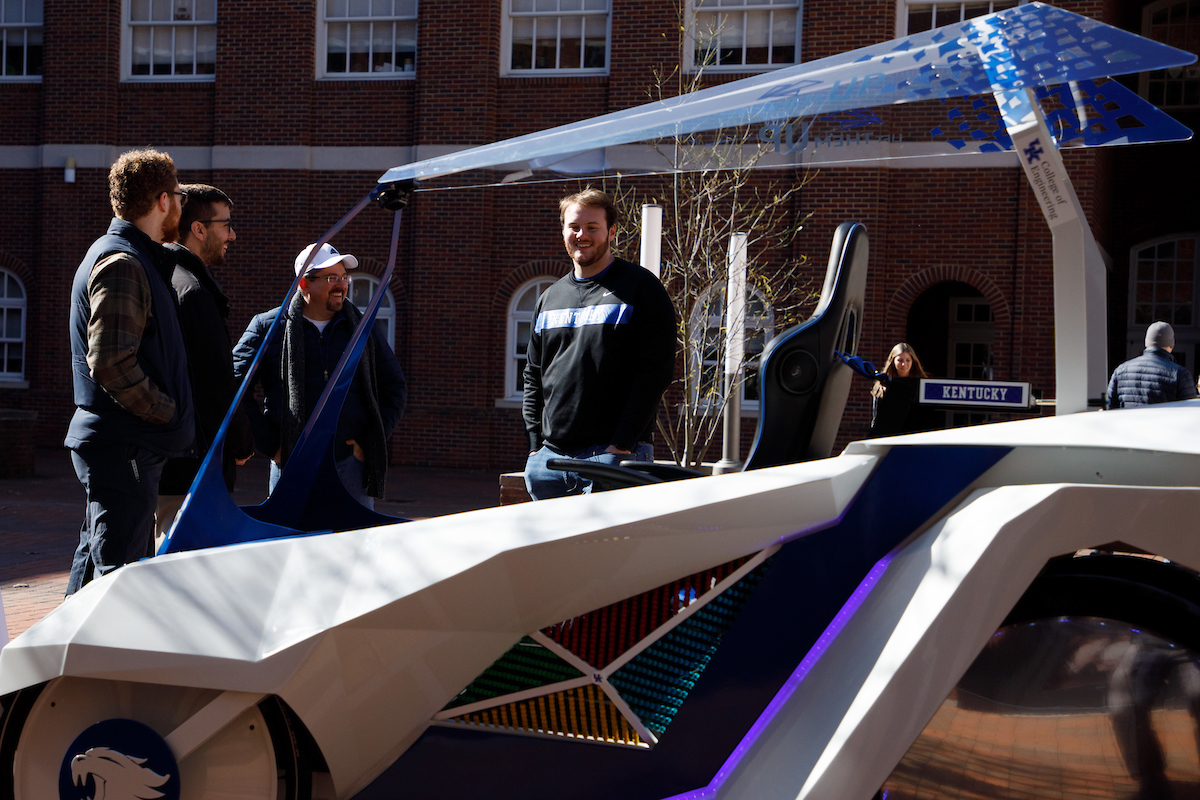 Luke Fortner. Engineers Day 2020.

Photo by Elliott Hess | UK Athletics