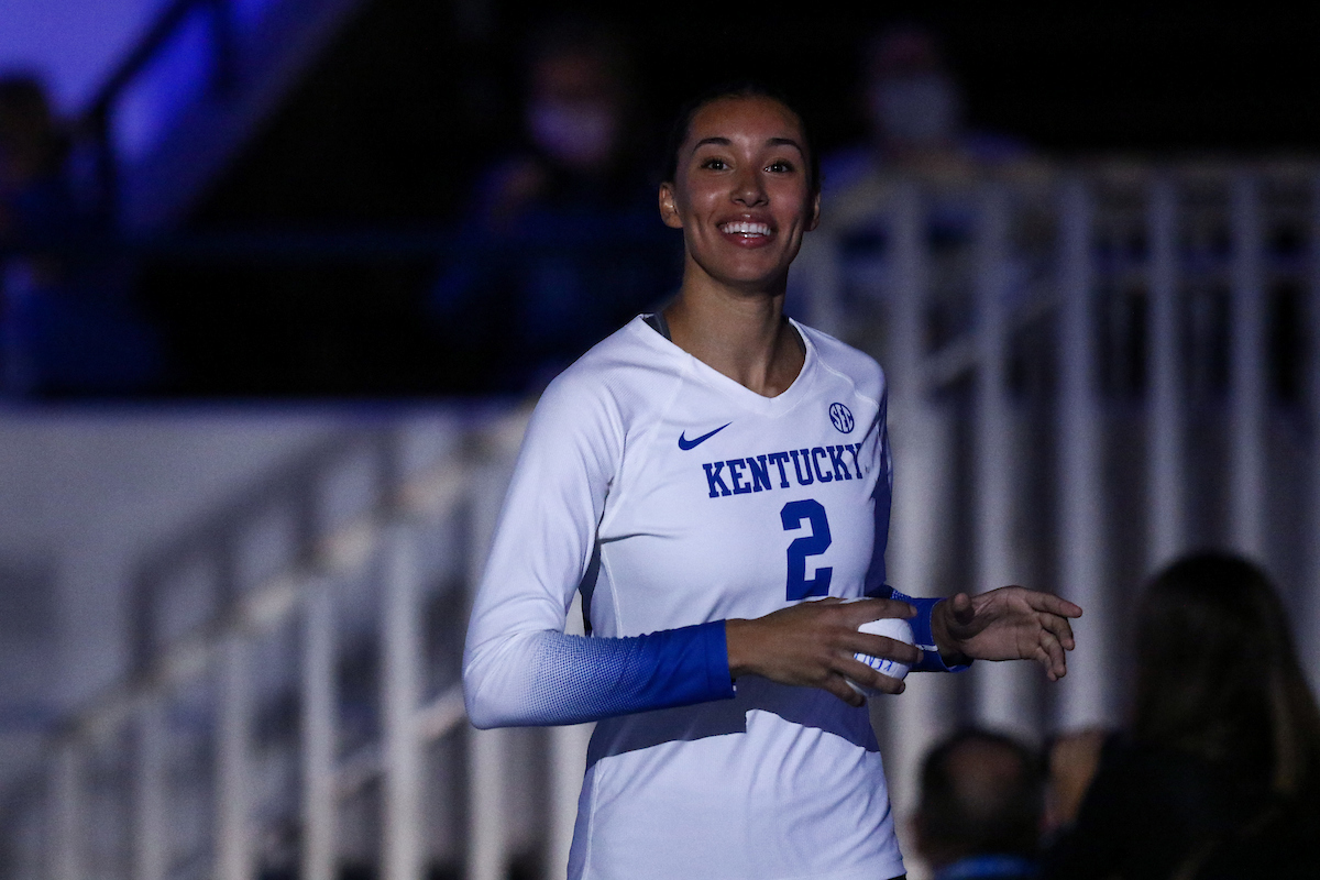 Madi Skinner.

Kentucky beats Mizzou 3 - 0.

Photo by Sarah Caputi | UK Athletics