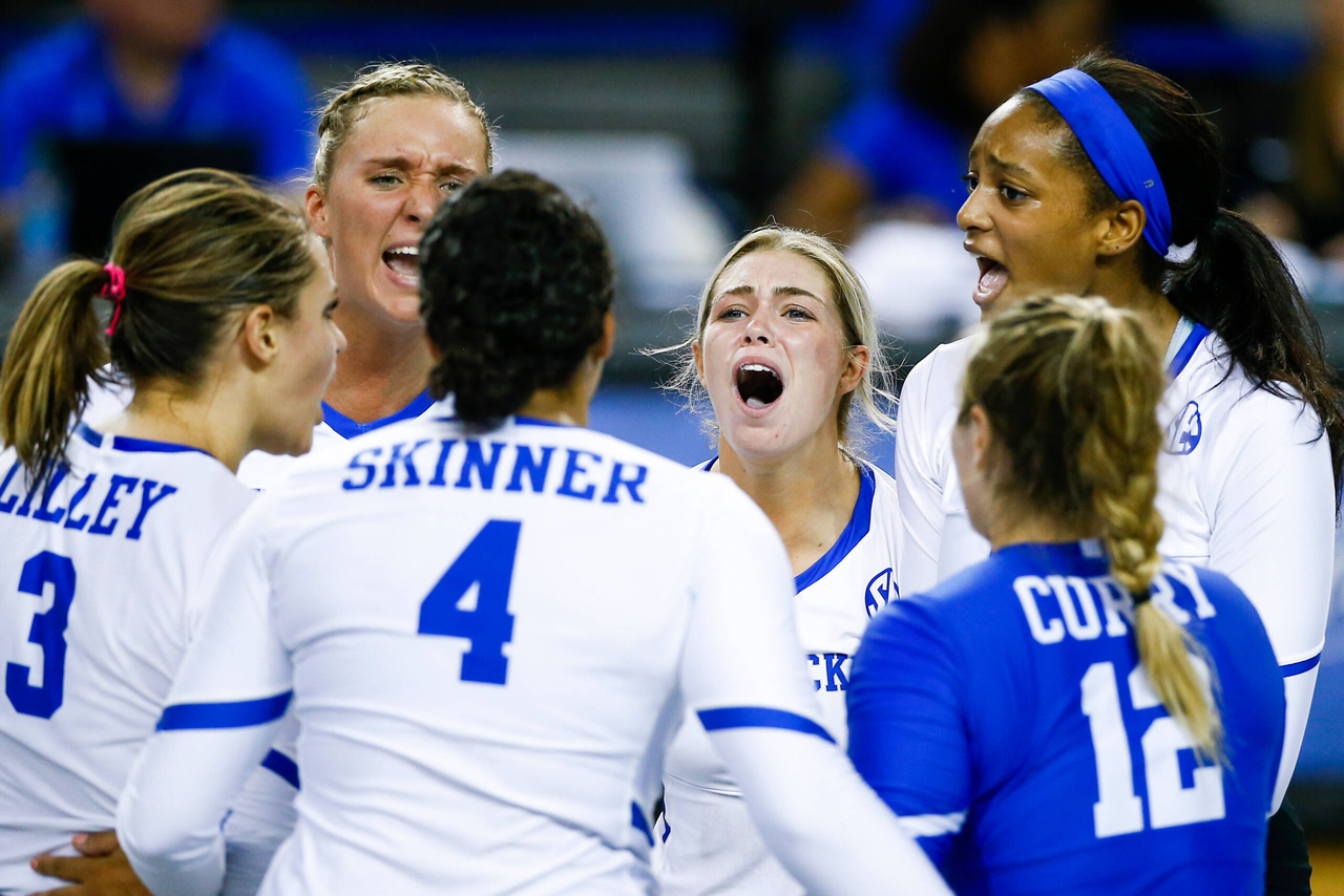 Team. Lauren Tharp.

UK falls to Purdue 3-2.

Photo by Chet White | UK Athletics