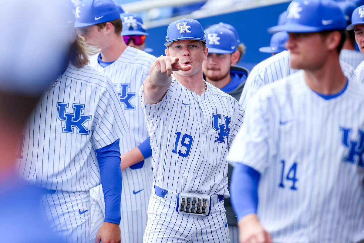 Nolan Mccarthy.

Kentucky defeats Dayton 14 - 3.

Photo by Sarah Caputi | UK Athletics
