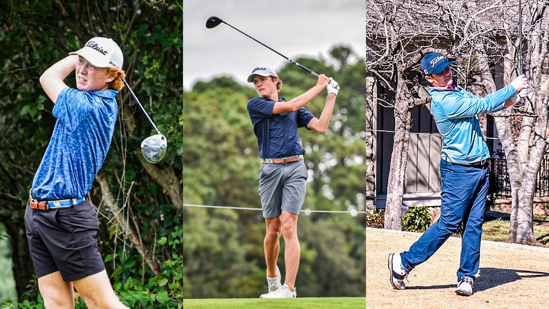 Men’s Golf Announces Three Member Class on National Signing Day