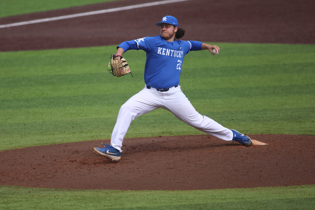 Brett Marshall.

University of Kentucky baseball vs. Texas A&M.

Photo by Quinn Foster | UK Athletics