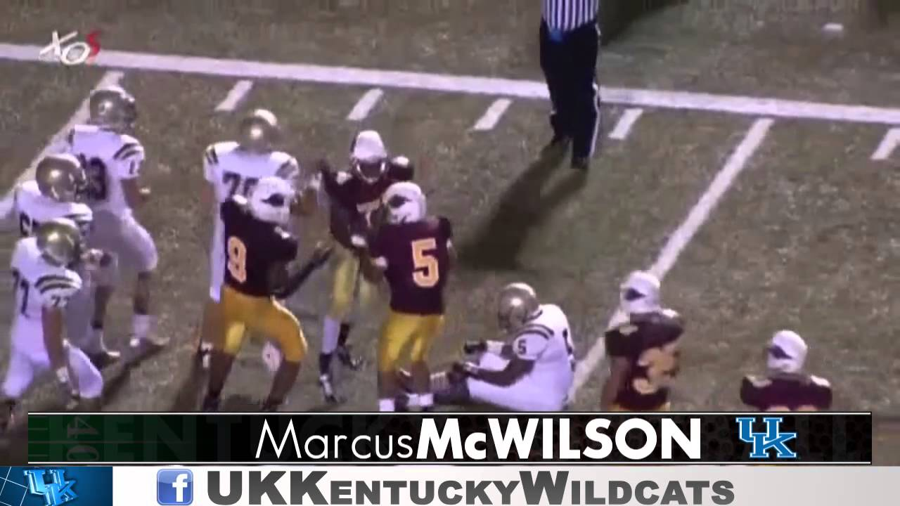 UK Football Signing Day 2013 - Marcus McWilson