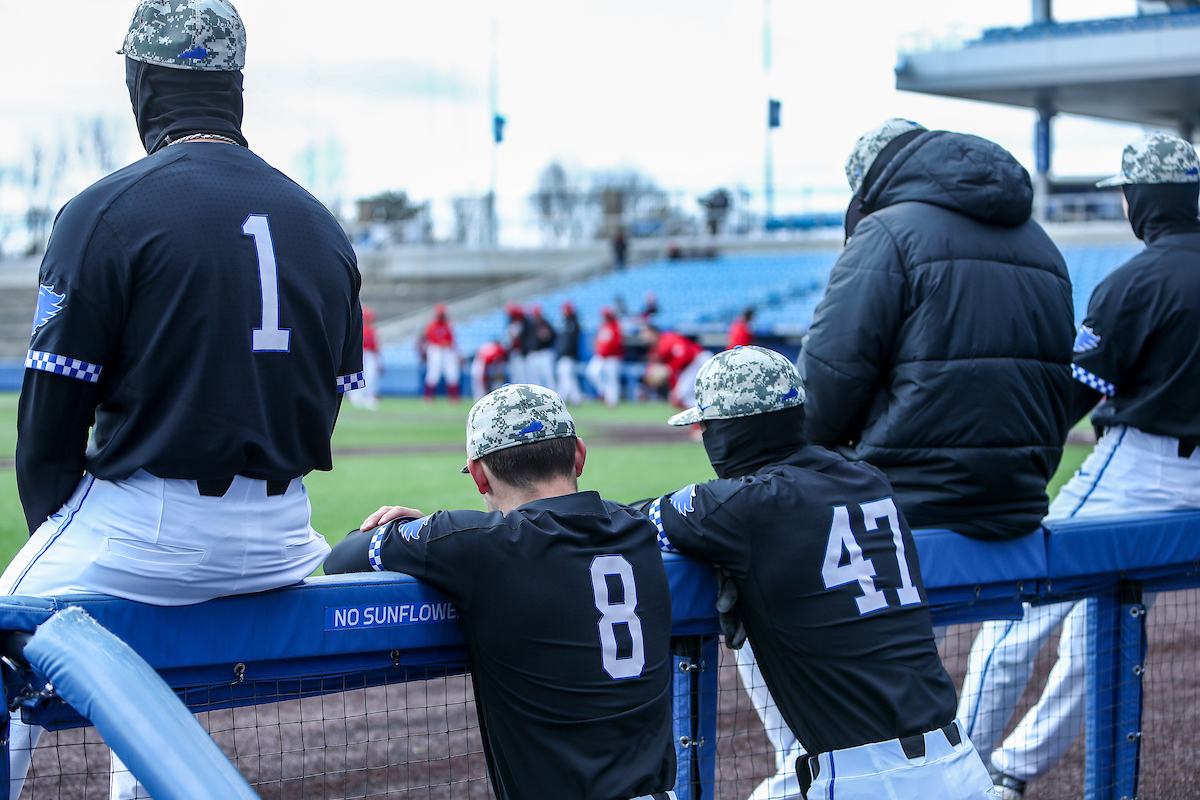 Daniel Harris IV, Kirk Liebert, and Ryan Ritter.

Kentucky defeats Georgia 18-5.

Photo by Sarah Caputi | UK Athletics