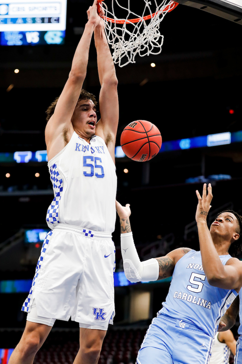 Lance Ware.

Kentucky loses to North Carolina 75-63.

Photo by Chet White | UK Athletics