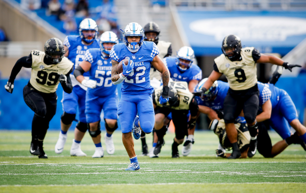 Chris Rodriguez Jr.

UK beat Vandy 38-35.

Photo by Chet White | UK Athletics
