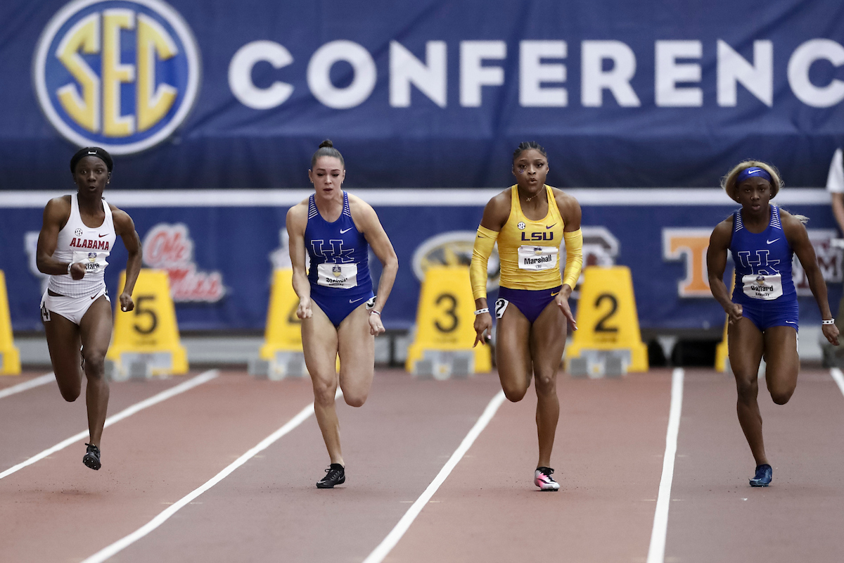 Abby Steiner. 

2020 SEC Indoors Day Two.


Photo by Isaac Janssen | UK Athletics