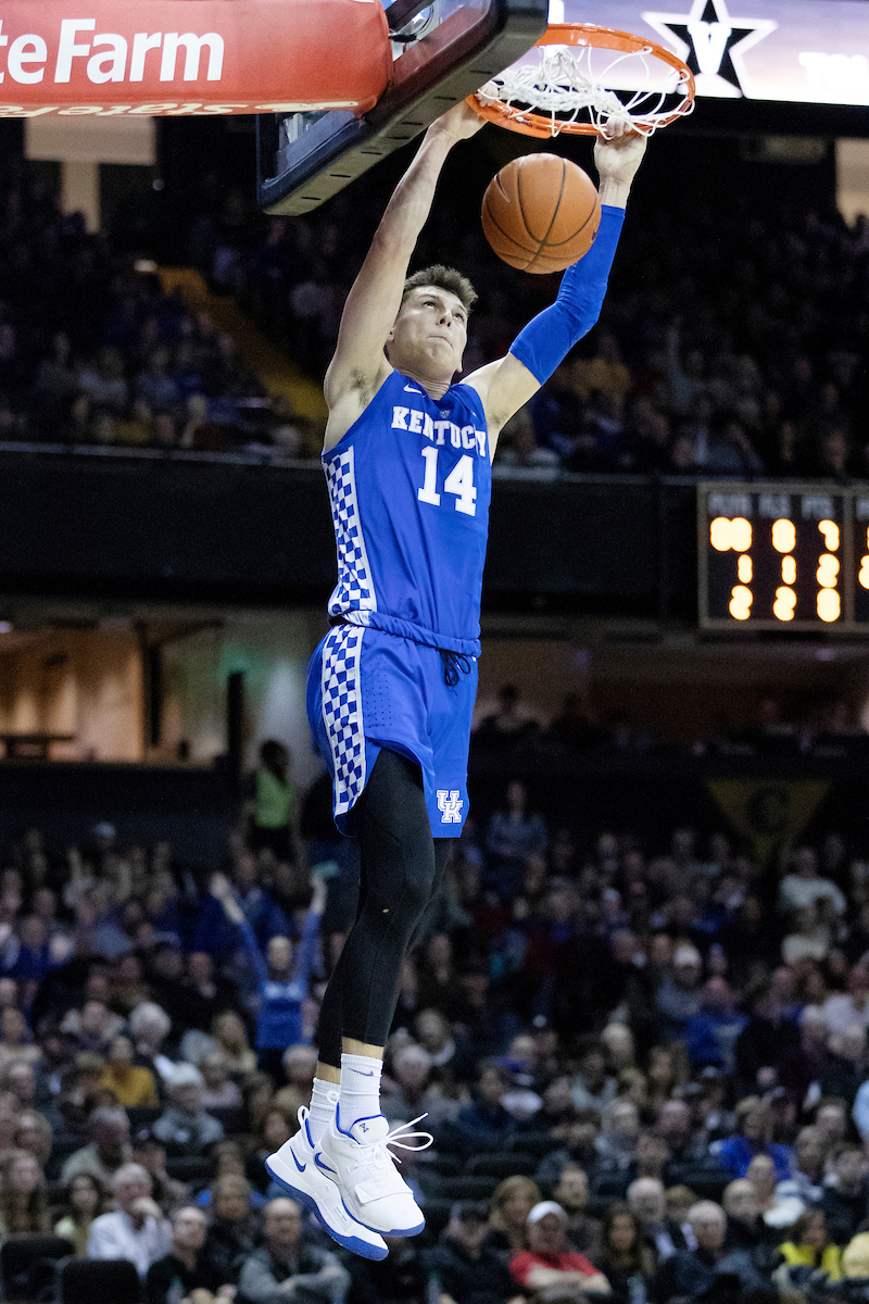 Tyler Herro.

Kentucky beat Vanderbilt 87-52 on Tuesday, January 29, 2019, at Memorial Gym in Nashville, TN.

Photo by Chet White| UK Athletics
