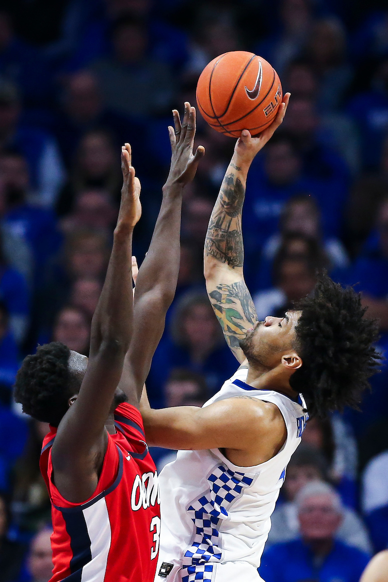 Nick Richards.

UK beat Ole Miss 67-62.

Photo by Chet White | UK Athletics