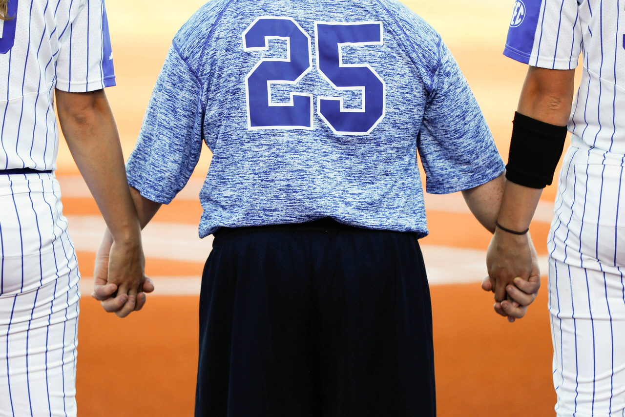 National Anthem. Special Olympics.

Kentucky beat Auburn 7-0.