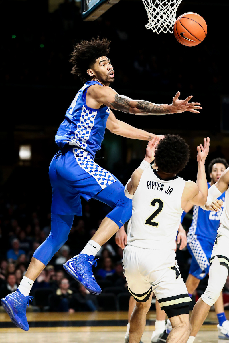 Nick Richards.

Kentucky beat Vanderbilt 78-64.

Photo by Chet White | UK Athletics
