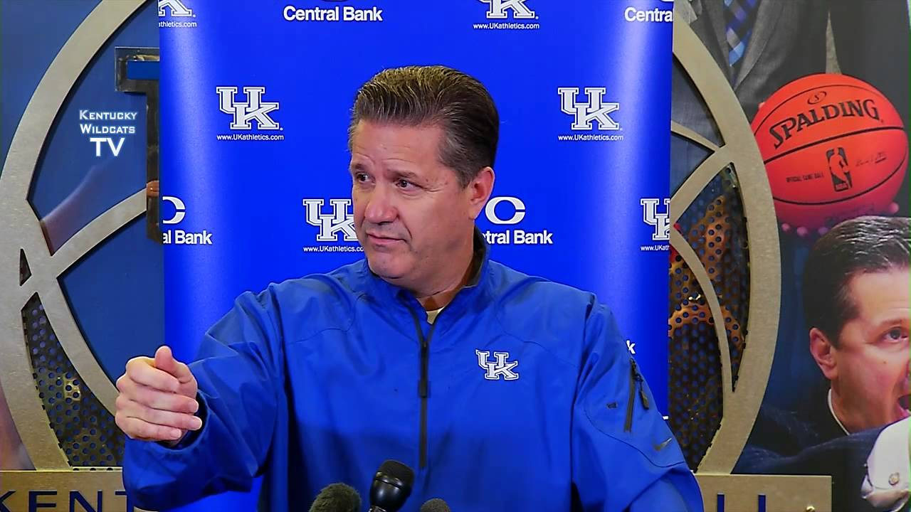 Kentucky Wildcats TV: Coach Calipari - Pre-Louisville Press Conference