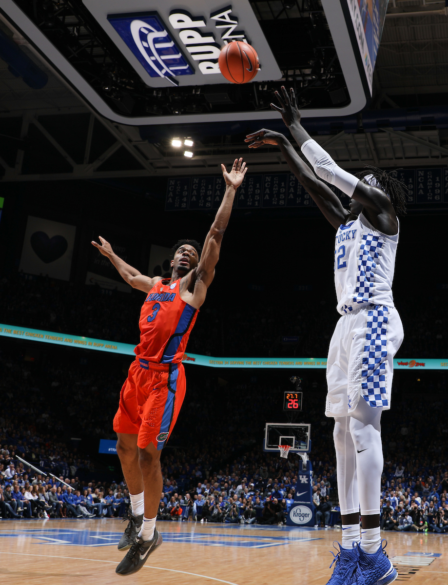 Wenyen Gabriel.

The University of Kentucky men's basketball team falls to Florida 66-64 on Saturday, January 20, 2018 at Rupp Arena in Lexington, Ky.

Photo by Elliott Hess | UK Athletics