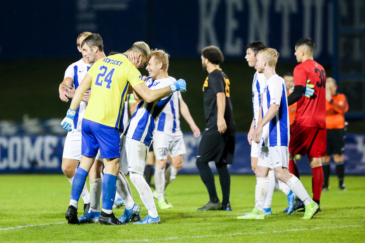 Enrique Facusse and Mason Visconti.

Kentucky defeats Wright State University 7-1.

Photo by Grace Bradley | UK Athletics