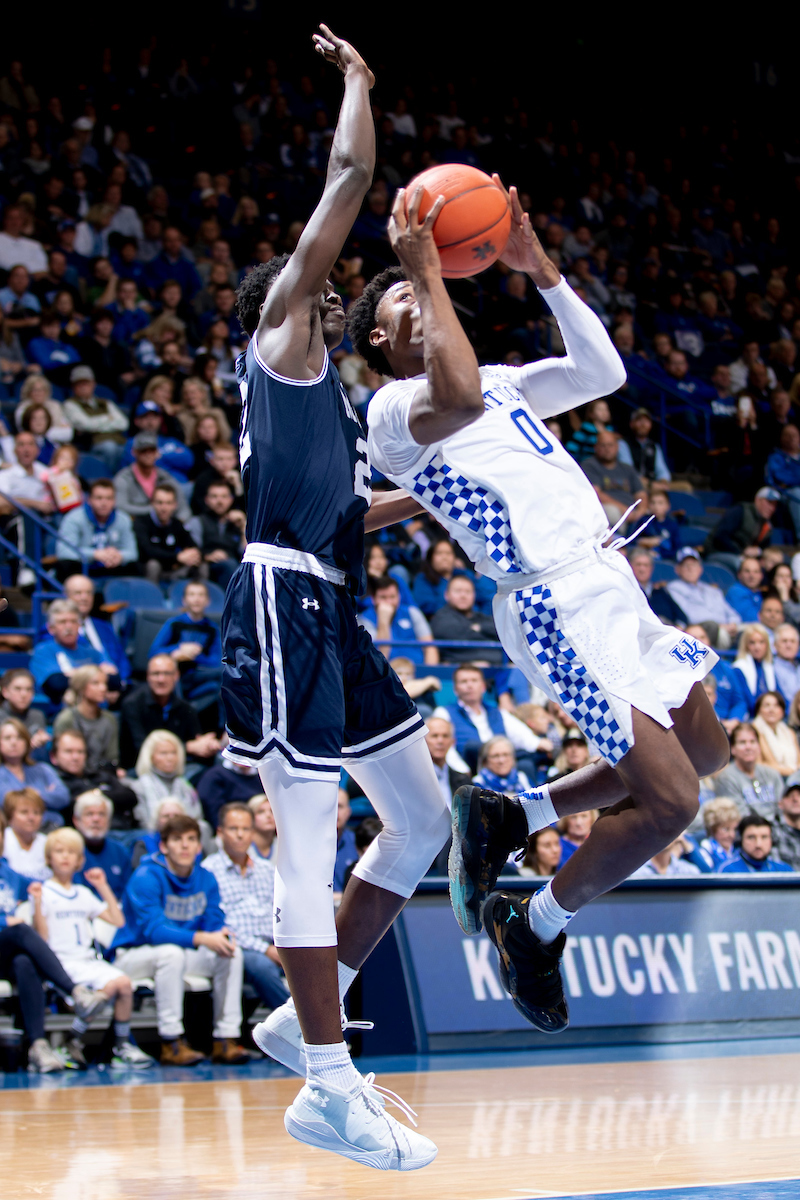 Ashton Hagans.

Kentucky beat Mount St. Mary’s 82-62.

Photo by Chet White | UK Athletics