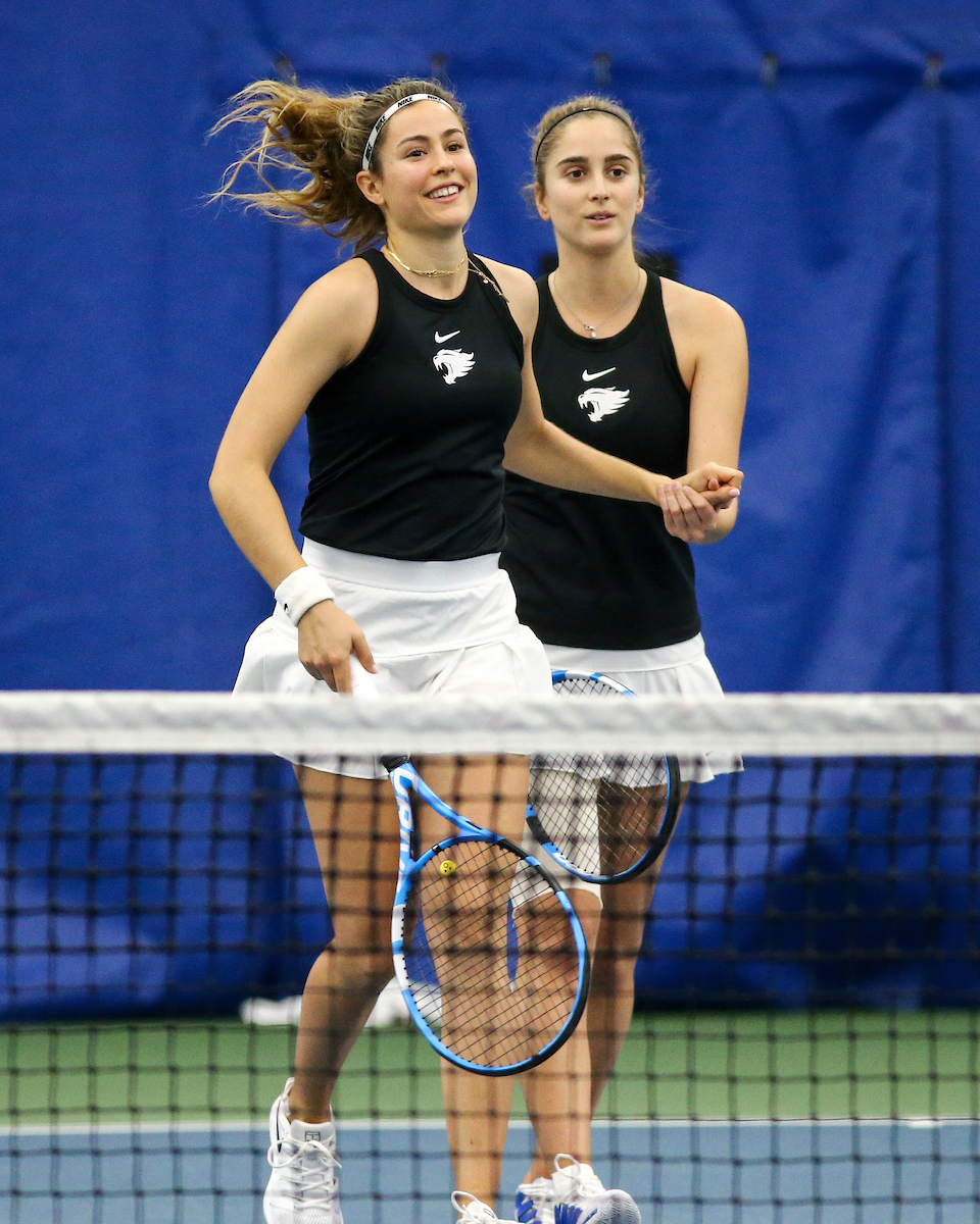 Carla Girbau. Carlota Molina. 

Kentucky beats Miami 7-0.

Photo by Eddie Justice | UK Athletics