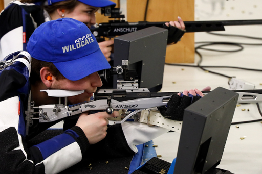 Mitchell Nelson. 

Kentucky vs Morehead State rifle.

Photo by Eddie Justice | UK Athletics