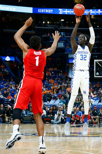 Wenyen Gabriel.

The University of Kentucky men's basketball team beat Georgia 62-49 in the quarterfinals of the 2018 SEC Men's Basketball Tournament at Scottrade Center in St. Louis, Mo., on Friday, March 9, 2018.

Photo by Chet White | UK Athletics