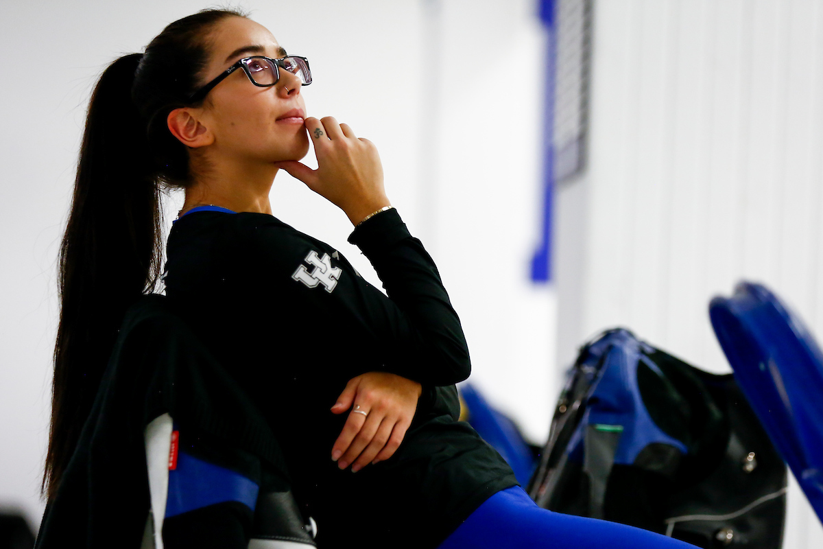 Ruby Gomes. 

Kentucky Rifle vs the Navy. 

Photo by Eddie Justice | UK Athletics