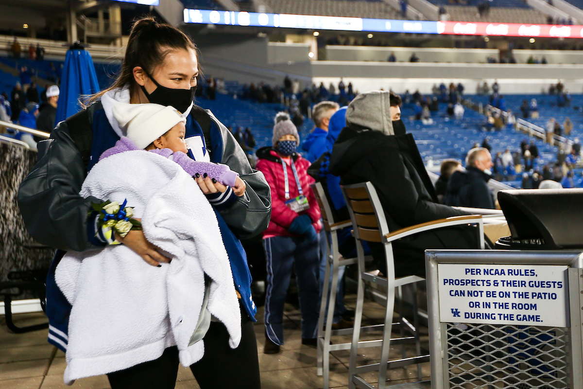 Family. 

UK beat South Carolina 41-18.

Photo by Eddie Justice | UK Athletics