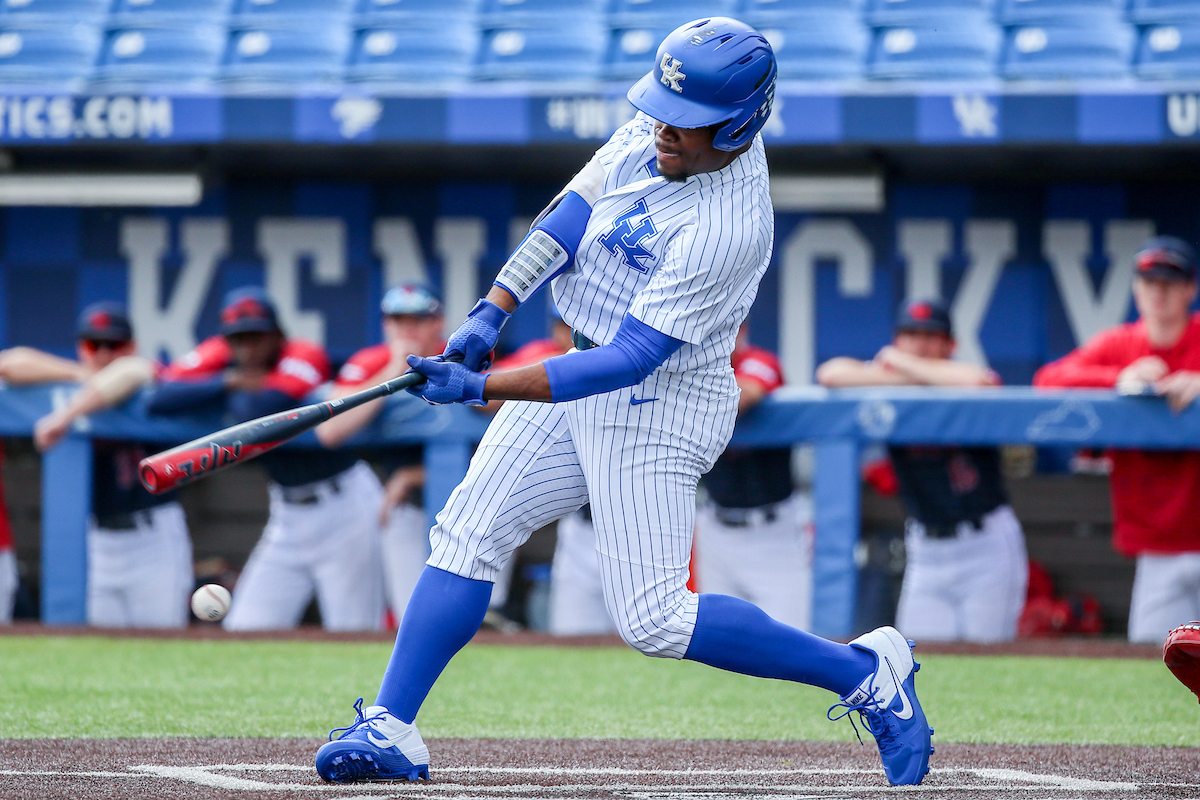 Oraj Anu.

Kentucky defeats Dayton 14 - 3.

Photo by Sarah Caputi | UK Athletics