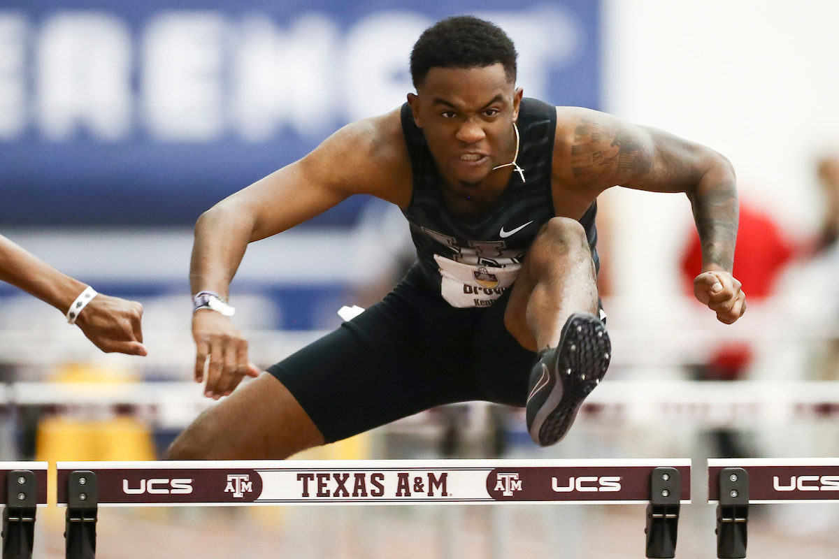 Tai Brown.

2020 SEC Indoors day one.

Photo by Chet White | UK Athletics