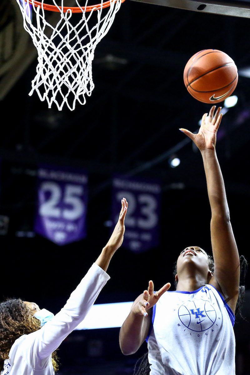 Olivia Owens.  

Kentucky WBB Practice.

Photo by Eddie Justice | UK Athletics