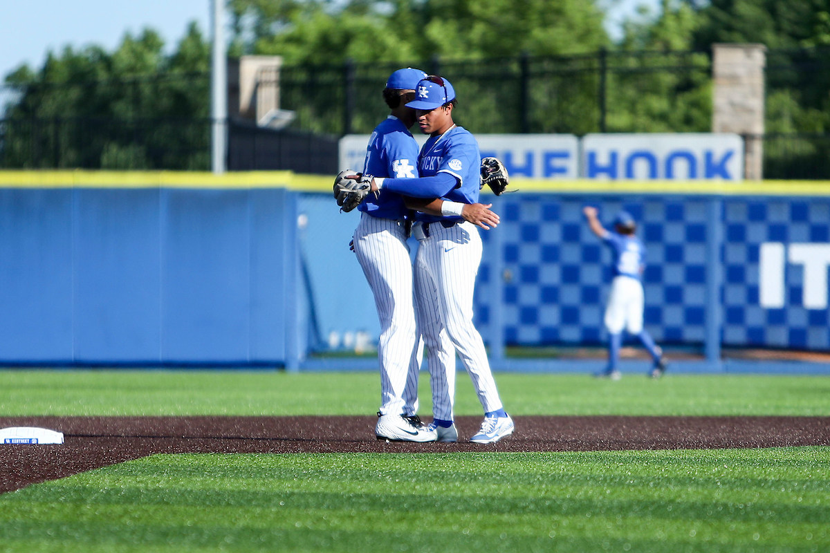Daniel Harris IV. Ryan Ritter.

Kentucky defeats Tennessee Tech 13-0.

Photo by Sarah Caputi | UK Athletics
