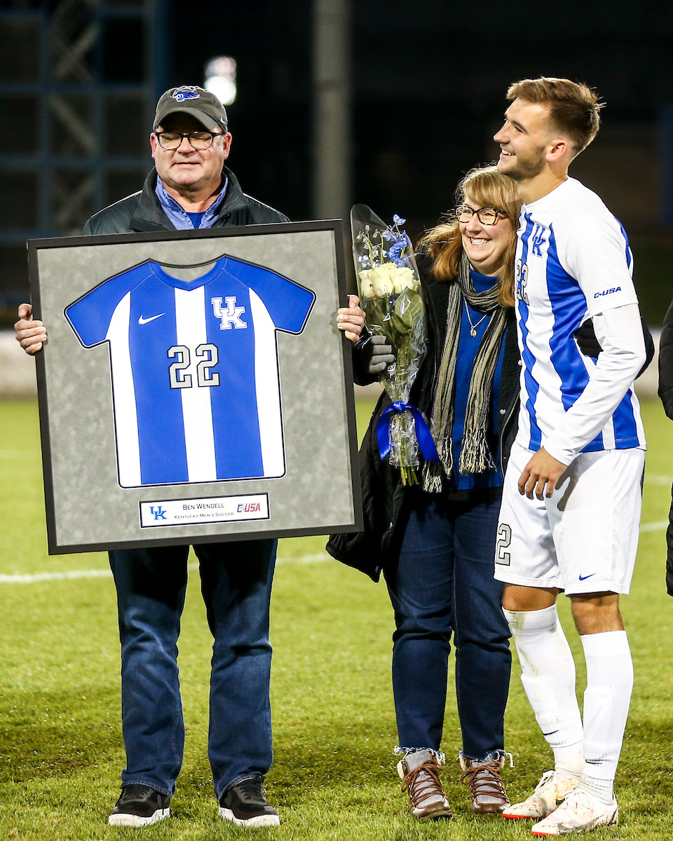Ben Wendell.

Kentucky MSOC Recognizes 14 Seniors.

Photo by Grace Bradley | UK Athletics