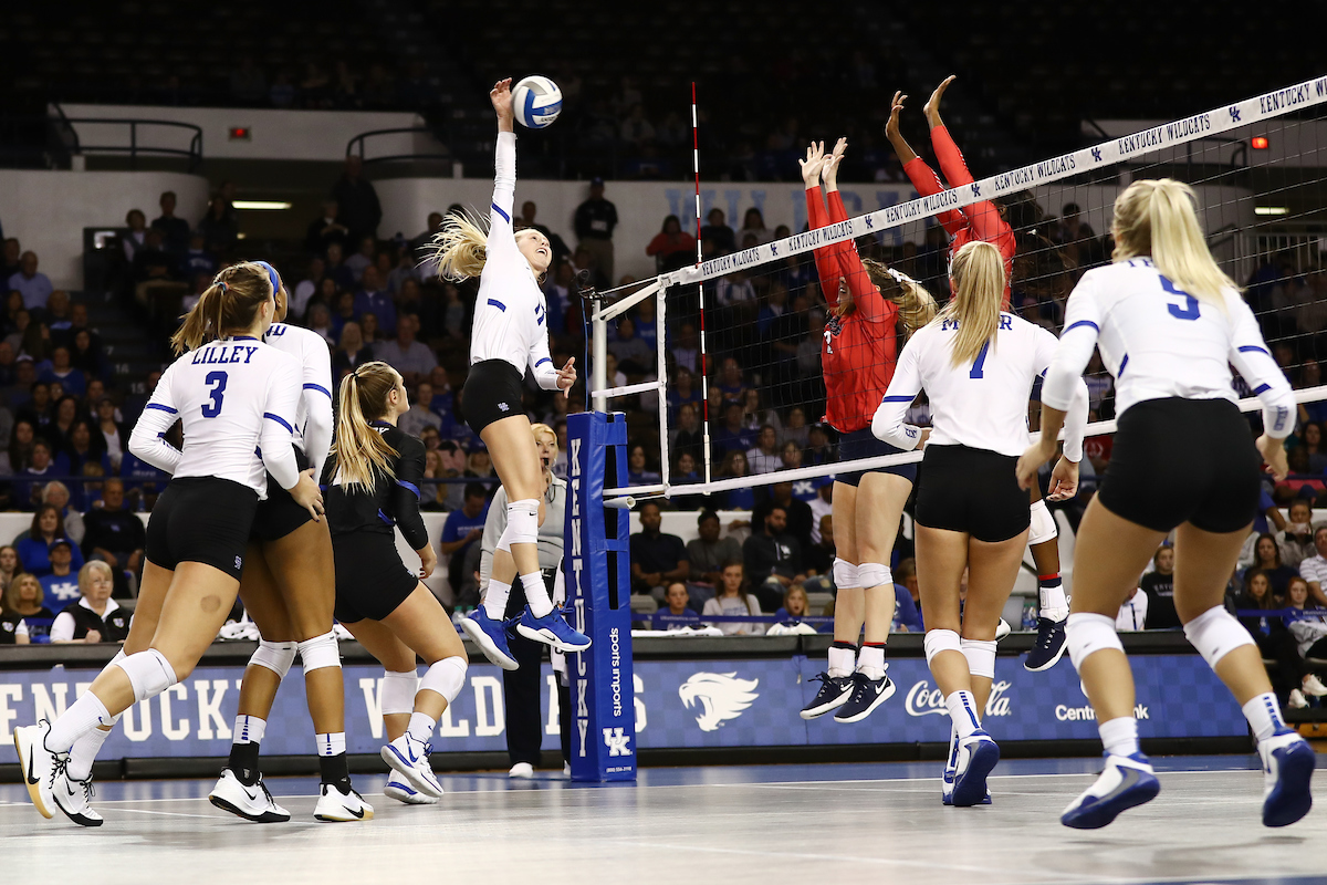 Alli Stumler.

Kentucky beat Ole Miss 3-0.


Photo by Elliott Hess | UK Athletics