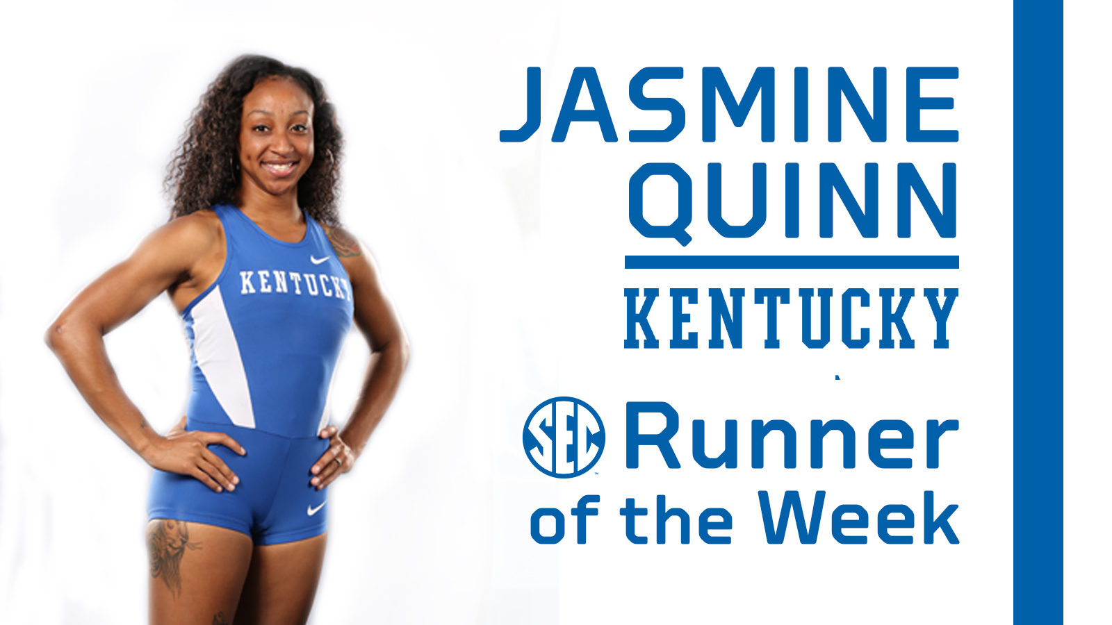 Jasmine Quinn Named SEC Runner of the Week