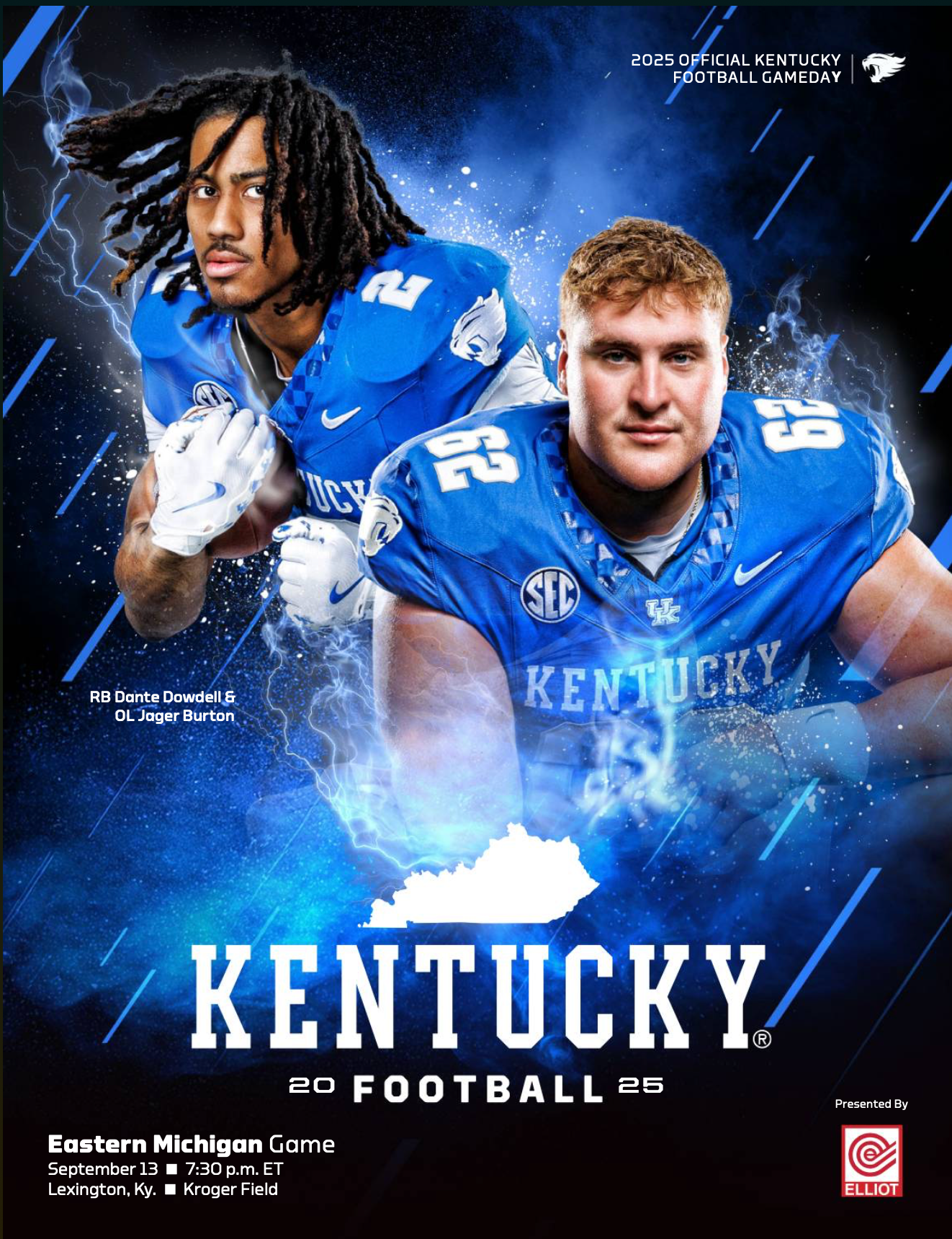 UK Sports Network Coverage of Kentucky Football vs Eastern Michigan