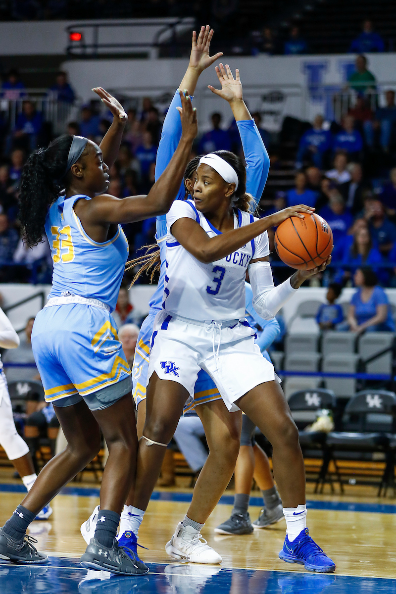 Keke McKinney.

UK women's basketball beat Southern 91-41.

Photo by Chet White | UK Athletics