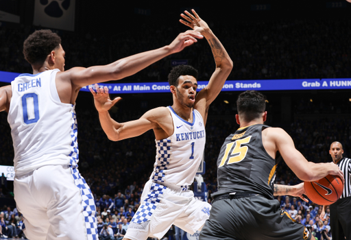 Sacha Killeya-Jones.

The University of Kentucky men's basketball team beats Missouri 87-66 on Saturday, February 24, 2018 at Rupp Arena in Lexington, Ky.

Photo by Elliott Hess | UK Athletics