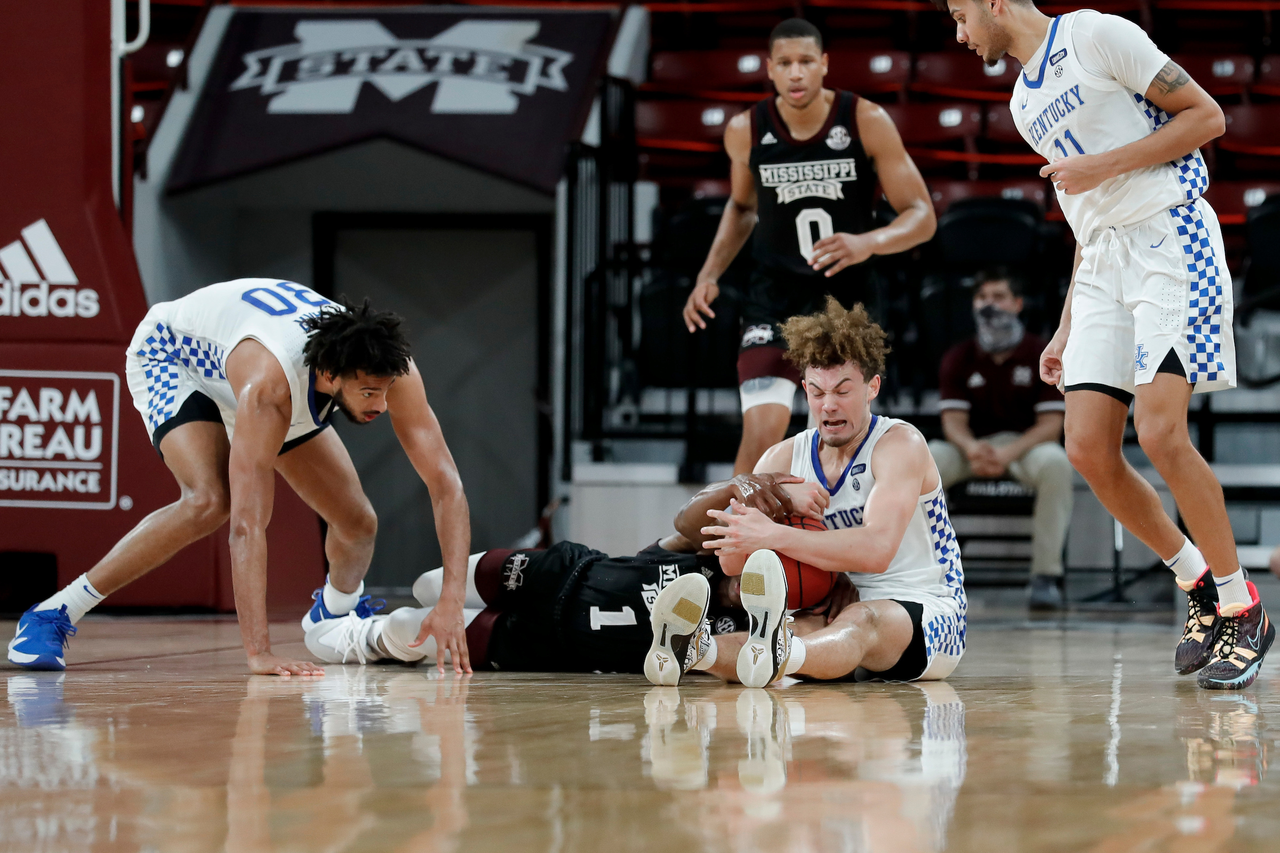 Devin Askew. Olivier Sarr. Dontaie Allen.

Kentucky beat Mississippi State 78-73 in Starkville.

Photo by Chet White | UK Athletics