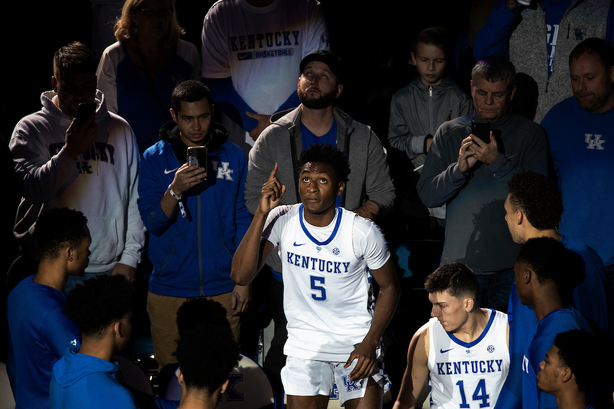 Immanuel Quickley.

Kentucky beat Tennessee State 77-62.

Photo by Chet White | UK Athletics