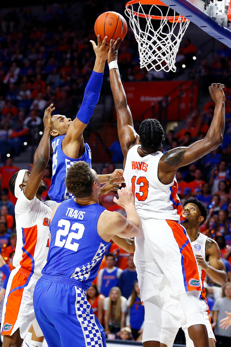 PJ Washington.

Kentucky men's basketball beat Florida 65-54.

Photo by Quinn Foster | UK Athletics