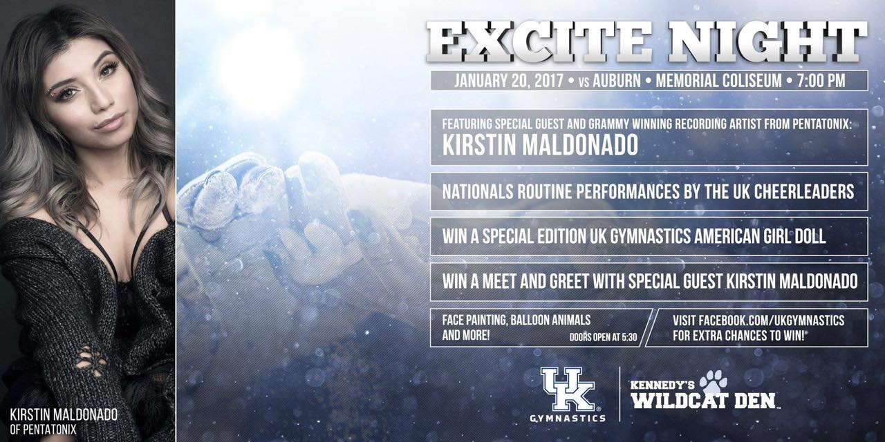 Kirstin Maldonado of Pentatonix to Highlight Excite Night