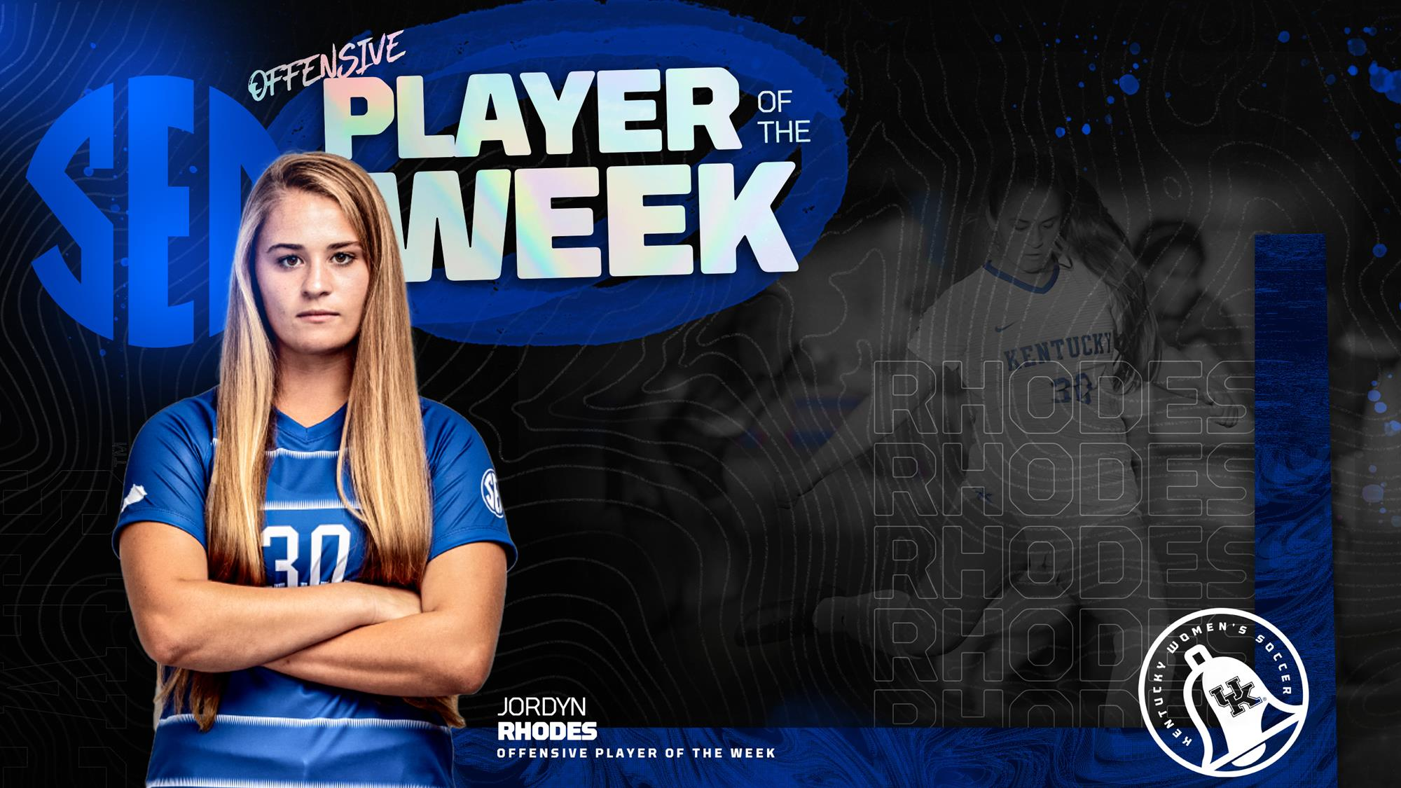 Jordyn Rhodes Named SEC Offensive Player of the Week