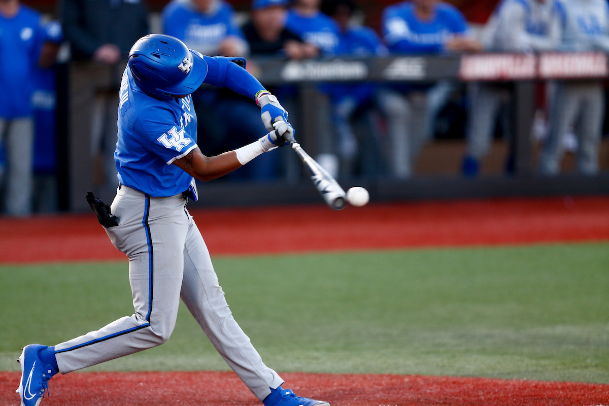 Daniel Harris IV. 

Kentucky falls to Louisville 4-2. 

Photo By Barry Westerman | UK Athletics